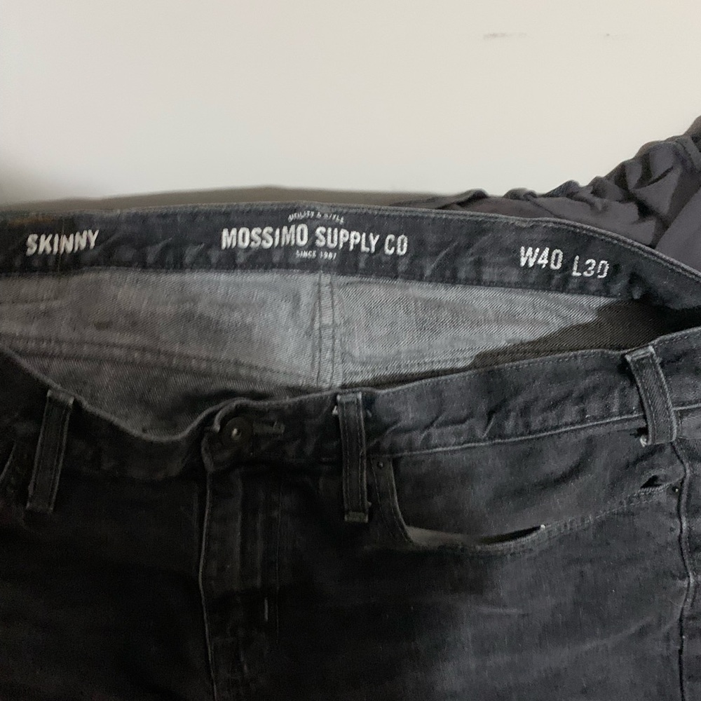 Mossimo black skinny jeans